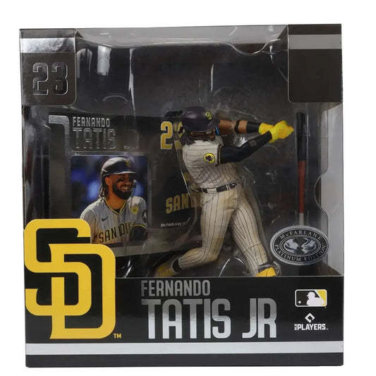 McFarlane Fernando Tatis Jr Gray Jersey Short Print