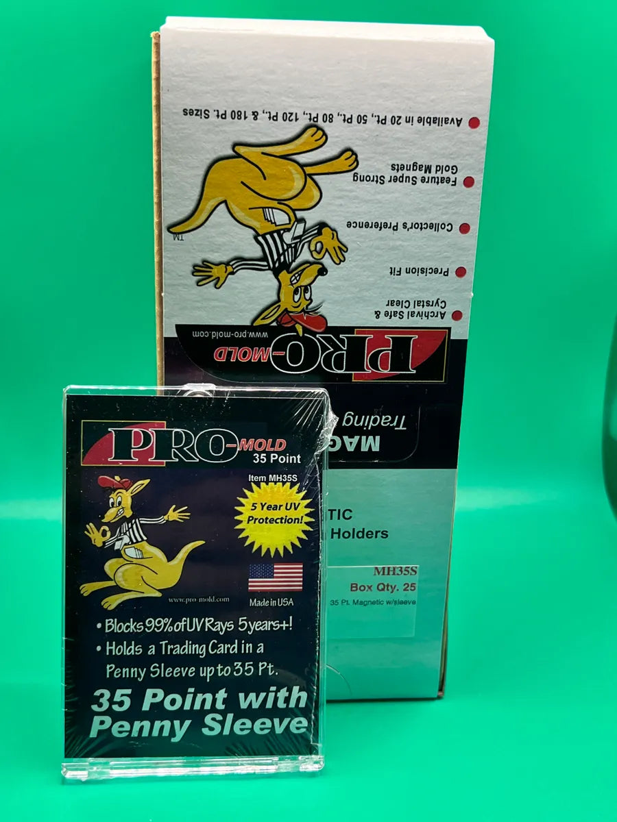 Pro Mold 35pt Magnetic One Touch With Penny Sleeve BOX OF 25