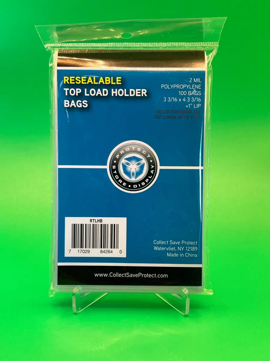 CSP Resealable Top Loader Sleeves