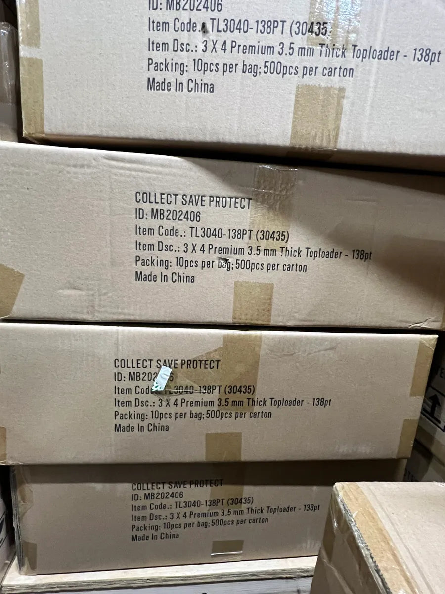 500 CSP 138pt Top Loaders