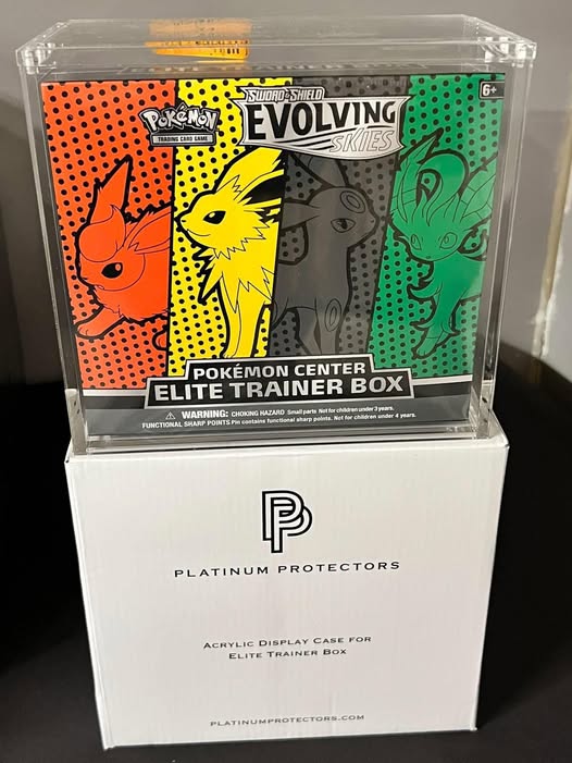 Acrylic Display Case: Elite Trainer Box (ETB)