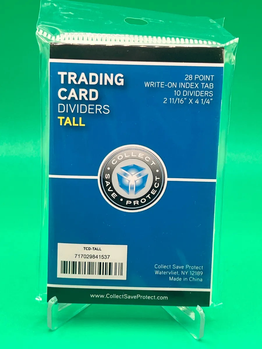 CSP TRADING CARD DIVIDERS - TALL