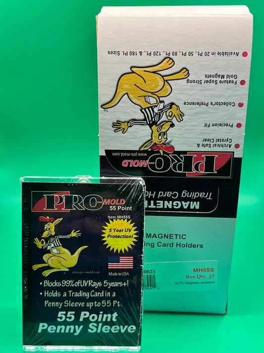 Pro Mold 55pt Magnetic One Touch With Penny Sleeve BOX OF 25